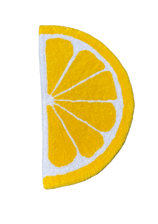 Tapis tufté - Citron